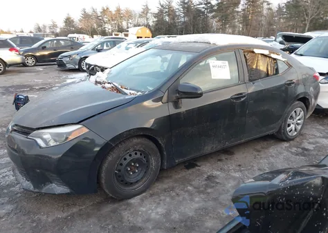 2014 Toyota Corolla Le из США, поврежденный, VIN 2T1BURHE7EC096594